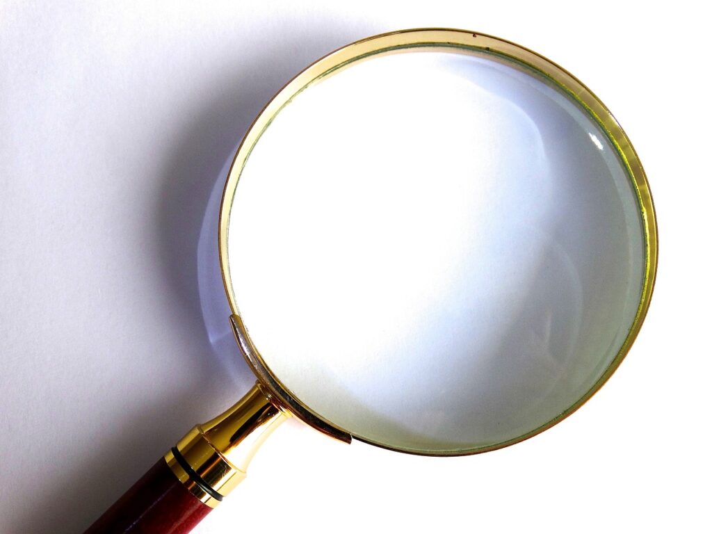 magnifying glass, enlargement, enlarge, focus, glittering, metal, wood, noble, elegant, focus, focus, focus, focus, focus